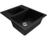 Мойка MIXLINE ml-gm21 двухчашевая, ультра-черная (344), 600x485x190мм new 552020 3