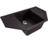 Мойка MIXLINE ml-gm24 угловая с крылом, шоколад (345), 790x490x200мм new 552061 1