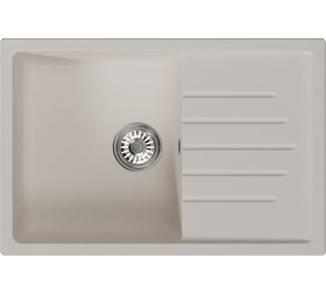Мойка MIXLINE ml-gm19 с крылом, белая (331), 495x750x200мм new 551986