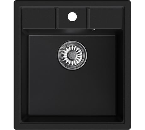 Мойка MIXLINE ml-gm28 ультра-черная (344), 450x500x190мм new 552185