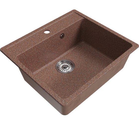 Мойка MIXLINE ml-gm15 терракотовая (307), 500x560x180мм new 551913