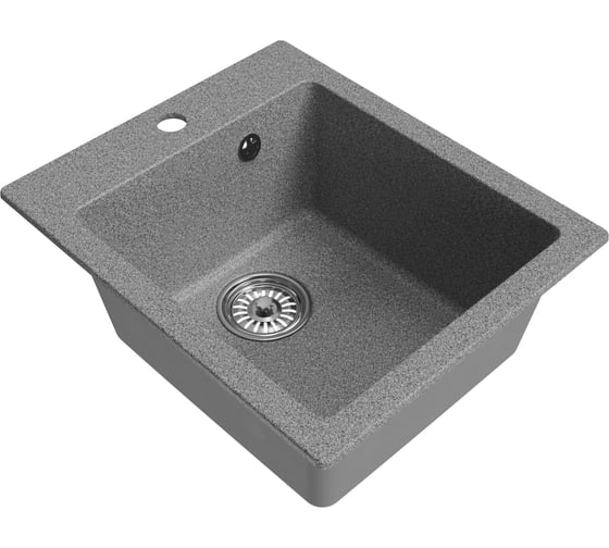 Мойка MIXLINE ml-gm14 темно-серая (309), 420x500x190мм new 551903