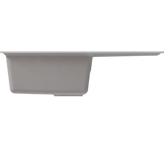 Мойка MIXLINE ml-gm31 с крылом, ультра-белая (341), 500x770x190мм new 552194