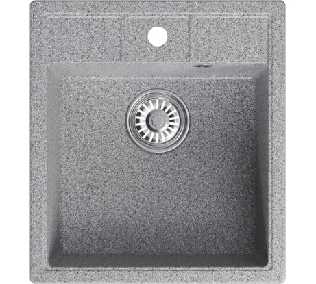 Мойка MIXLINE ml-gm28 темно-серая (309), 450x500x190мм new 552097