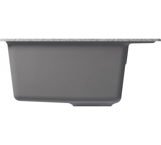 Мойка MIXLINE ml-gm28 темно-серая (309), 450x500x190мм new 552097
