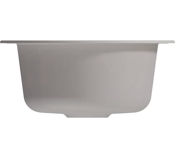 Мойка MIXLINE ml-gm13 круглая, ультра-белая (341), 495 мм (глуб. чаши 200) new 551895