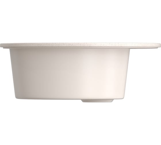 Мойкa MIXLINE Ml-gms02 стандарт круглая, бежевый 328, 505 мм, глубина чаши 165 мм 551088