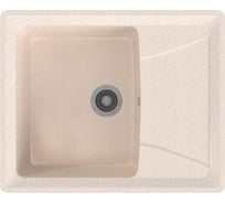 Мойка MIXLINE Ml-gms03 стандарт с крылом, бежевый 328, 605x490x190 мм 551096