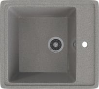 Мойка MIXLINE ML-gms10 стандарт прямоугольная, темно-серый 309, 460x505x190 мм 551128