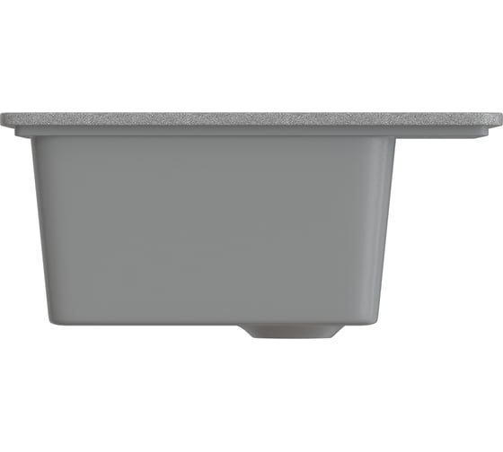 Мойка MIXLINE ML-gms10 стандарт прямоугольная, темно-серый 309, 460x505x190 мм 551128