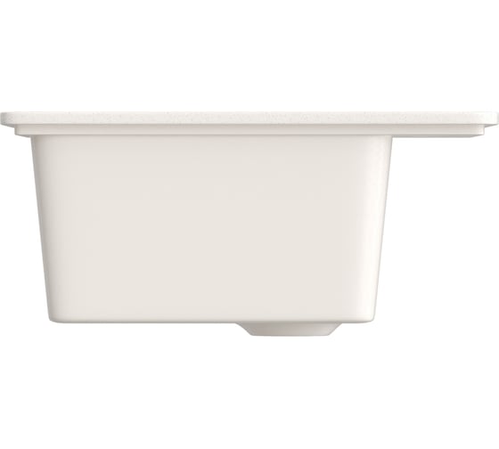 Мойка MIXLINE Ml-gms10 стандарт прямоугольная, белый 331, 460x505x190 мм 551124