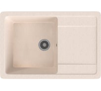 Мойка MIXLINE Ml-gms15 стандарт с крылом, бежевый 328, 640x505x185 мм 551144