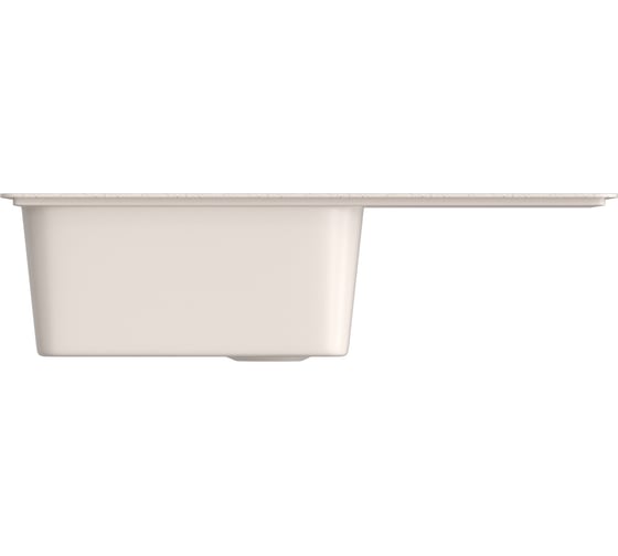 Мойка MIXLINE Ml-gms15 стандарт с крылом, бежевый 328, 640x505x185 мм 551144