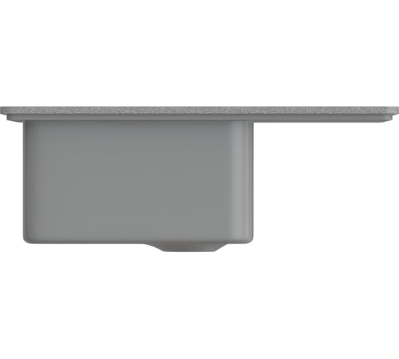 Мойка MIXLINE ML-GMS03 стандарт с крылом, темно-серый 309, 605x490x190 мм 551099