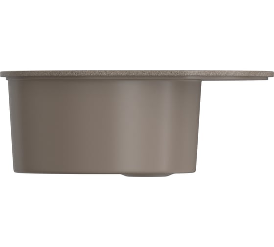 Мойка MIXLINE ML-GMS08 стандарт овальная с крылом, терракот 307, 570x460x170 мм 551121
