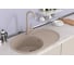 Мойка MIXLINE ML-GMS05 стандарт овальная с крылом, песочный 302, 735x455x170 мм 551104 4