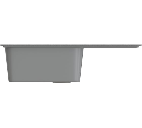 Мойка MIXLINE ML-GMS15 стандарт с крылом, темно-серый 309, 640x505x185 мм 551148