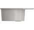 Мойка MIXLINE ML-GMS08 стандарт овальная с крылом, светло-серый 310, 570x460x170 мм 551119 2