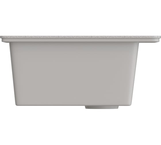 Мойка MIXLINE ML-GMS18 стандарт прямоугольная, светло-серый 310, 415x490x190 мм 551161