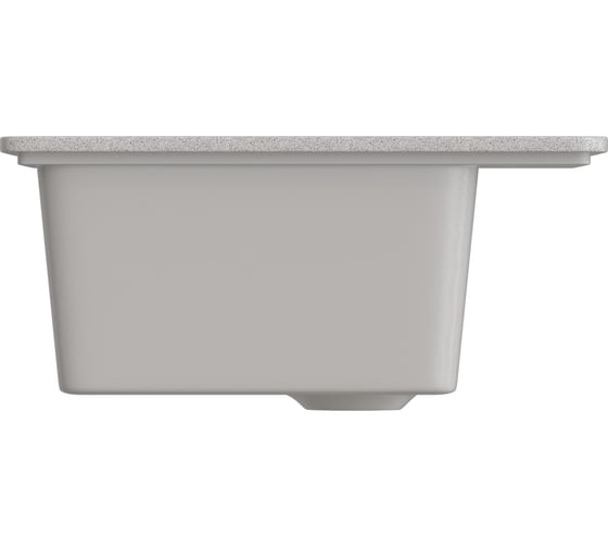 Мойка MIXLINE ML-GMS10 стандарт прямоугольная, светло-серый 310, 460x505x190 мм 551127