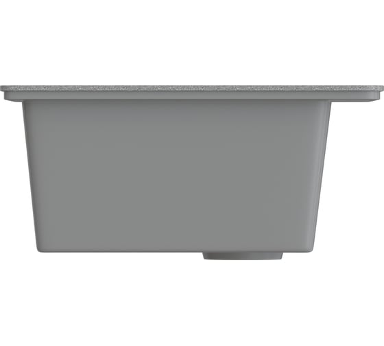 Мойка MIXLINE ML-GMS18 стандарт прямоугольная, темно-серый 309, 415x490x190 мм 551162