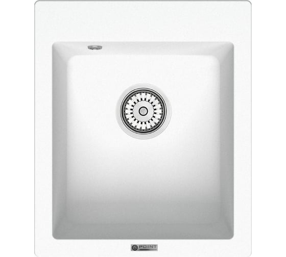 Кухонная мойка Point Динара 42, белый PN3004W