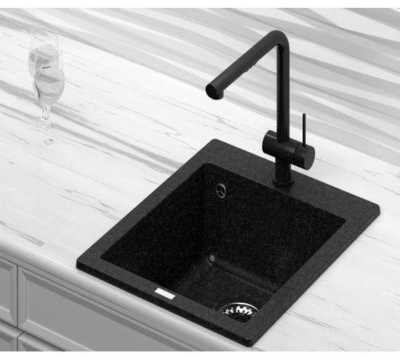 Кухонная мойка Point Динара 42, белый PN3004W