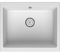Кухонная мойка Point Сидли 55, белый PN3007W