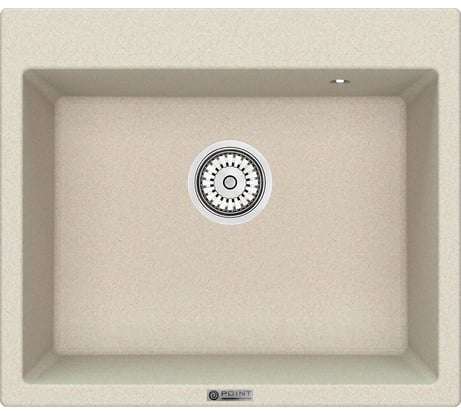 Кухонная мойка Point Бинга 60, светло-бежевый PN3003BG