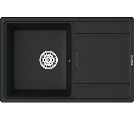 Кухонная мойка Point Лаура 78, черный PN3005B