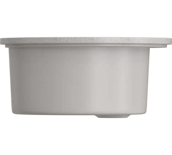 Мойкa MIXLINE ML-GMS01 стандарт круглая, светло-серый 310, 475 мм, глубина чаши 194 мм 551084