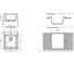 Мойка AQUA BOXY SA-B505 1 чаша SANTREK 427*505 мм (песок-302) (+ сифон) 313776 3