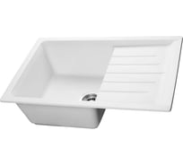 Мойка SANTREK AQUA BOXY SA-B760L чаша + крыло 760х500 мм, иней-321, без сифона 313786