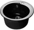 Мойка AQUA ROUND SA-R450 D=443 мм, круглая SANTREK (черный-308) (+ сифон) 313553 1