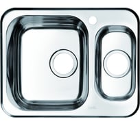 Мойка IDDIS Strit S, нерж. сталь, полир., 1 1/2, чаша слева, 605*480, ID STR60PXi77