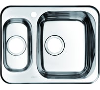 Мойка IDDIS Strit S, нерж. сталь, полир., 1 1/2, чаша справа, 605*480, ID STR60PZi77