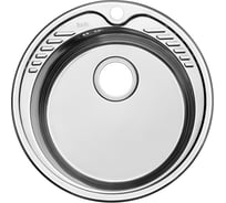 Мойка IDDIS Suno S, нерж. сталь, полир., D510, ID SUN51P0i77