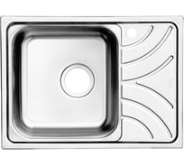 Мойка IDDIS Arro S, нерж. сталь, полир., чаша слева, 605*440, ID ARR60PLi77