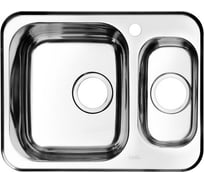 Мойка IDDIS Strit S, нерж. сталь, шелк, 1 1/2, чаша слева, 605х480, ID STR60SXi77