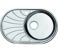 Мойка IDDIS Suno S, нерж. сталь, шелк, чаша справа, 770*480, ID SUN77SRi77