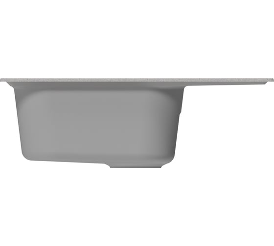 Мойкa MIXLINE ML-GM18 с крылом, серая 310, 640x490x190 мм newх 551972