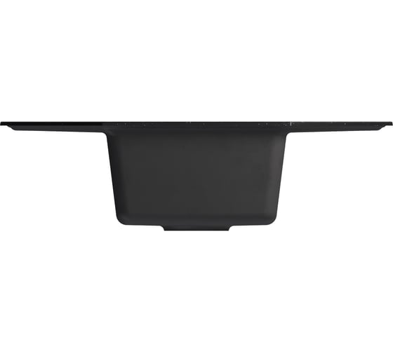 Мойкa MIXLINE ML-GM24 угловая с крылом, черная 308, 790x490x200 мм newх 552052