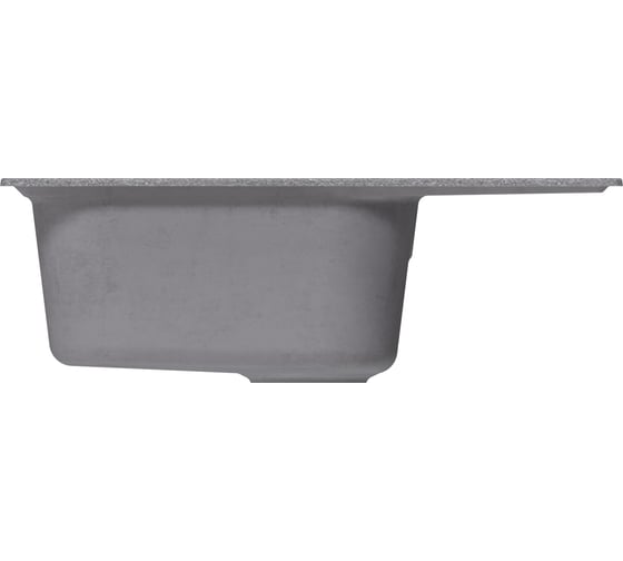 Мойкa MIXLINE ML-GM18 с крылом, графит 342, 640x490x190 мм newх 551976