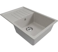 Мойкa MIXLINE ML-GM19 с крылом, серая 310, 750x500x200 мм newх 551984