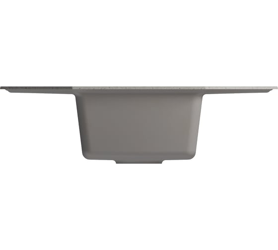 Мойкa MIXLINE ML-GM24 угловая с крылом, серая 310, 790x490x200 мм newх 552054