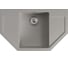 Мойкa MIXLINE ML-GM24 угловая с крылом, серая 310, 790x490x200 мм newх 552054 1