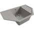 Мойкa MIXLINE ML-GM24 угловая с крылом, серая 310, 790x490x200 мм newх 552054 2