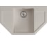 Мойкa MIXLINE ML-GM24 угловая с крылом, белая 331, 790x490x200 мм newх 552056 1