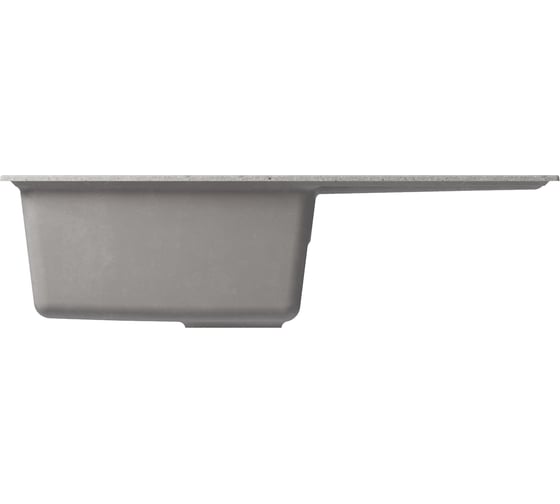 Мойкa MIXLINE ML-GM31 с крылом, серая 310, 770x500x190 мм newх 552191
