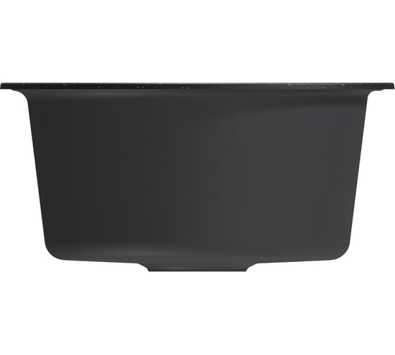 Мойкa MIXLINE ML-GM12 круглая, черная 308, 480 мм, глубина чаши 210 мм newх 551833